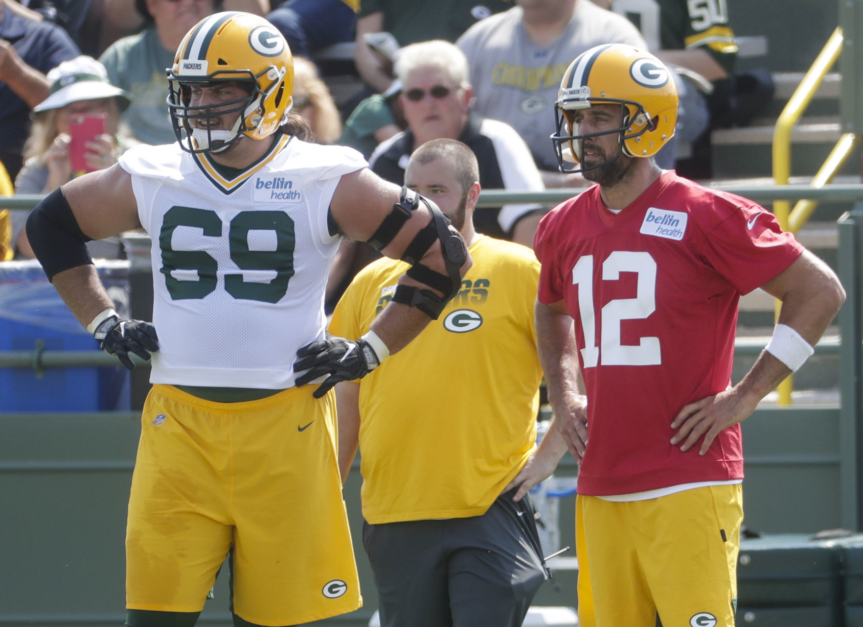 David Bakhtiari - Packers training camp